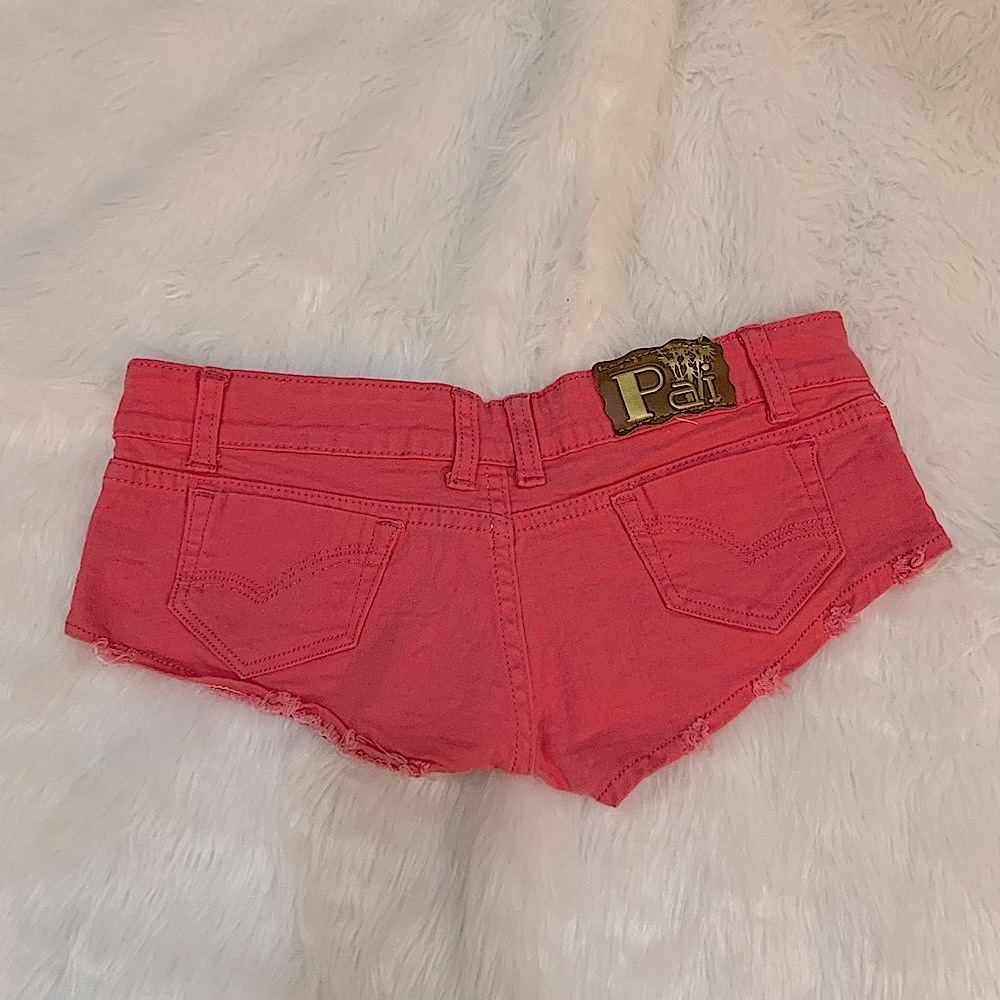 Original Pai pink micro mini shorts